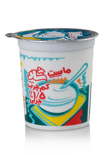 ماست نیم کم چرب