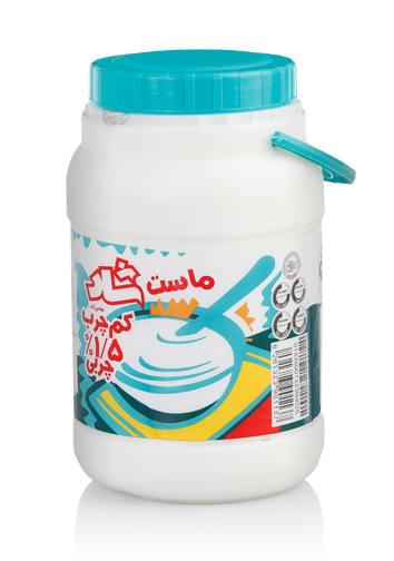 ماست دبه ای کم چرب