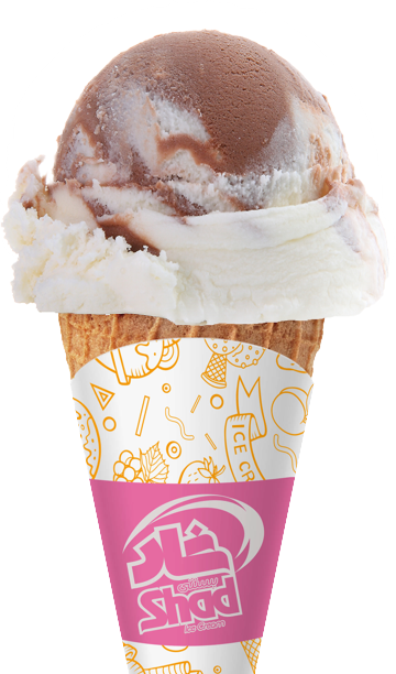 شکلاتی دو رنگ