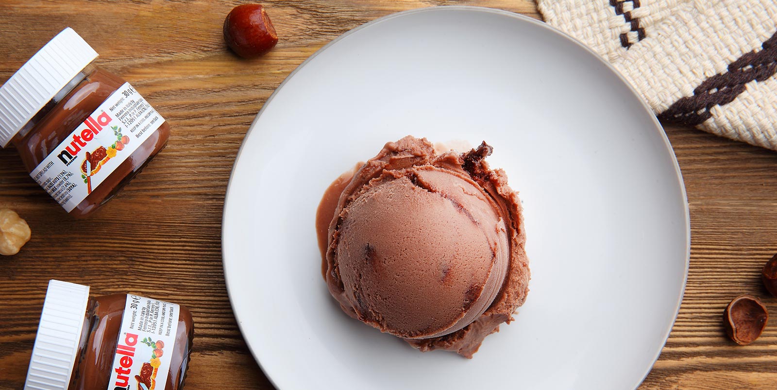 بستنی نوتلا